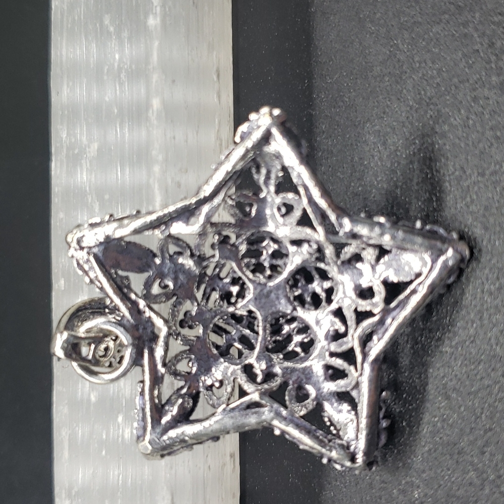Larimar Star Pendant - Picture 2 of 4